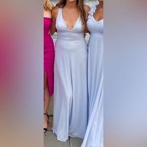 WATTERS Cheyanne Light Blue Dress -  SIZE 8